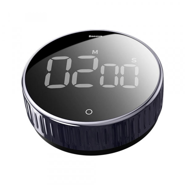 Baseus Digital Countdown Timer Heyo Rotation, Black ACDJS-01