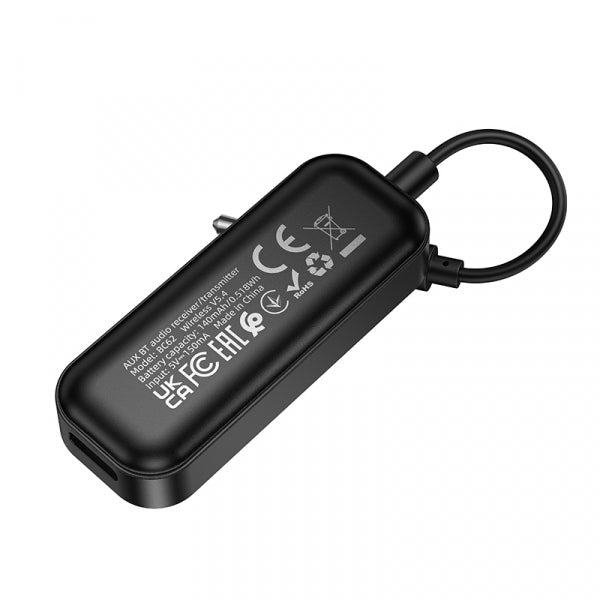 Borofone Bluetooth Receiver / Transmitter BC62 Walker, Black