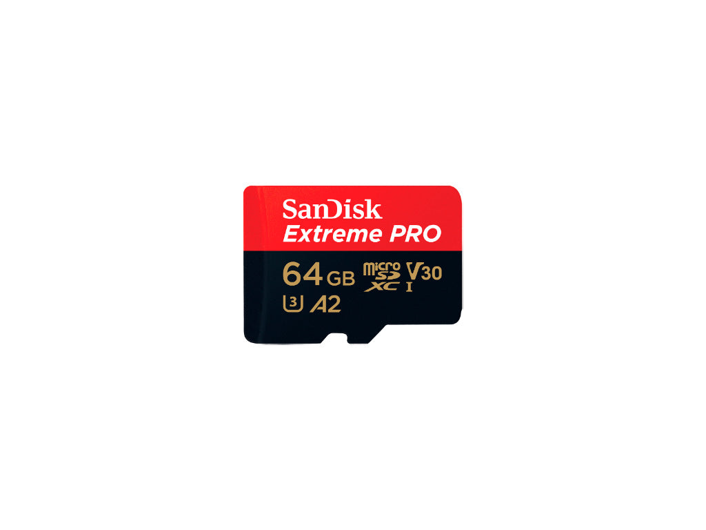 ∆SanDisk Extreme Pro MicroSD 64GB V30 UHS-I