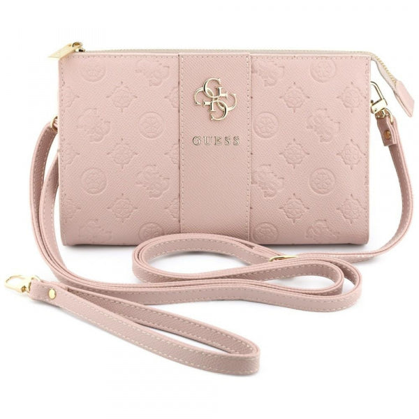 Guess Universal Bag Peony 4G Classic Logo for Phone, Pink