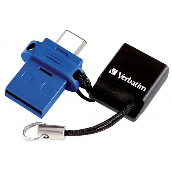 Verbatim USB-A 3.0 / USB-C FlashDrive StoreNGo, 32Gb