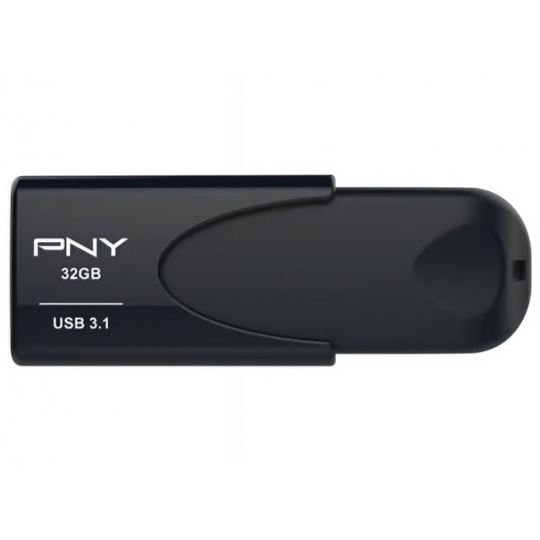 PNY USB-A 3.1 FlashDrive Attache 4, 32Gb FD32GATT431KK-EF