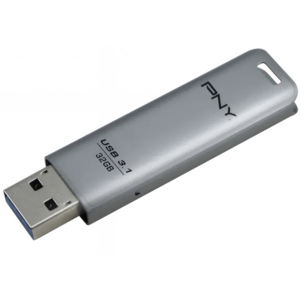 PNY USB-A 3.1 FlashDrive Elite Steel, 32Gb FD32GESTEEL31G-EF