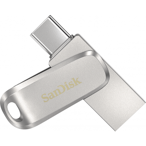 SanDisk USB-A 3.2 / USB-C FlashDrive Ultra Luxe Dual Drive, 1TB SDDDC4-1T00-G46