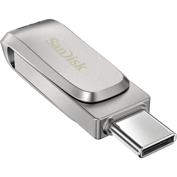 SanDisk USB-A 3.2 / USB-C FlashDrive Ultra Luxe Dual Drive, 1TB SDDDC4-1T00-G46