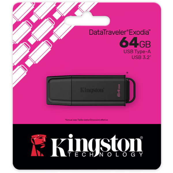 Kingston USB-A 3.2 FlashDrive DT Exodia, 64Gb DTXG2/64GB