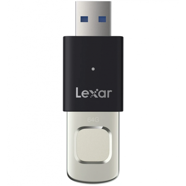 Lexar USB-A 3.2 FlashDrive JumpDrive Fingerprint F35 Pro, 64Gb