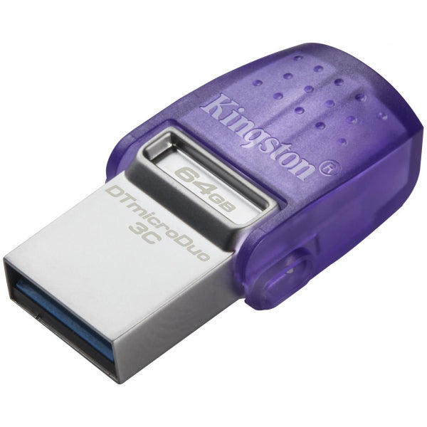 Kingston USB-A 3.2 / USB-C FlashDrive microDuo 3C, 64Gb DTDUO3CG3/64GB