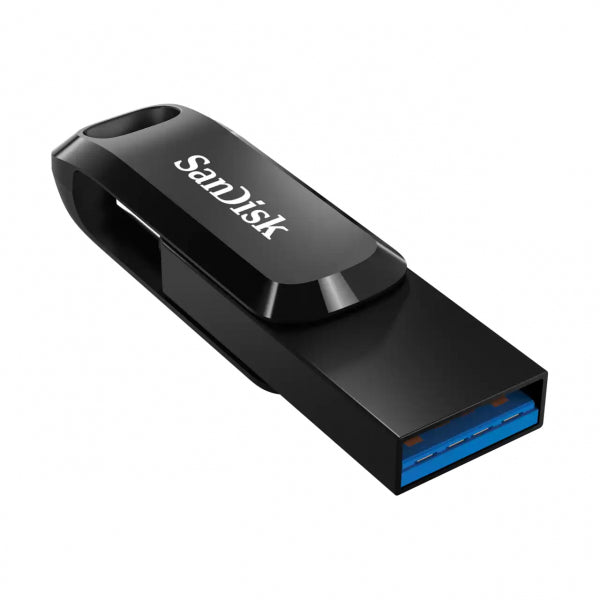 SanDisk USB-A 3.2 / USB-C FlashDrive Ultra Dual Go, 256Gb SDDDC3-256G-G46