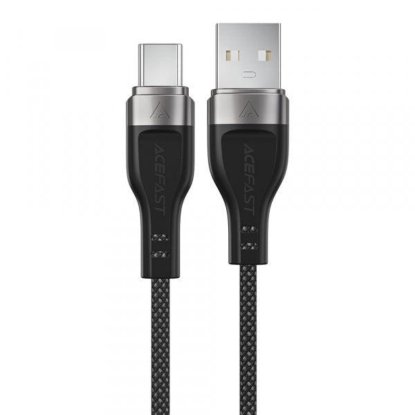 Acefast USB-A to USB-C Cable C11-04, 18W, 2.4A, 1.2m, Black