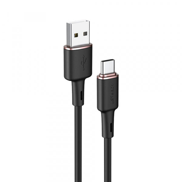 Acefast USB-A to USB-C Cable C2-04, 18W, 2.4A, 1.2m, Black