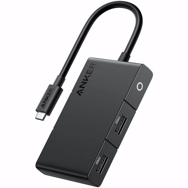 Anker USB-C Hub 332, 2 x USB-A - 2 x USB-C - 1 x HDMI, Black A8356G11