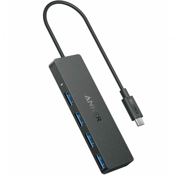 Anker USB-C Hub 4 x USB-A 3.0, Black A8309G11