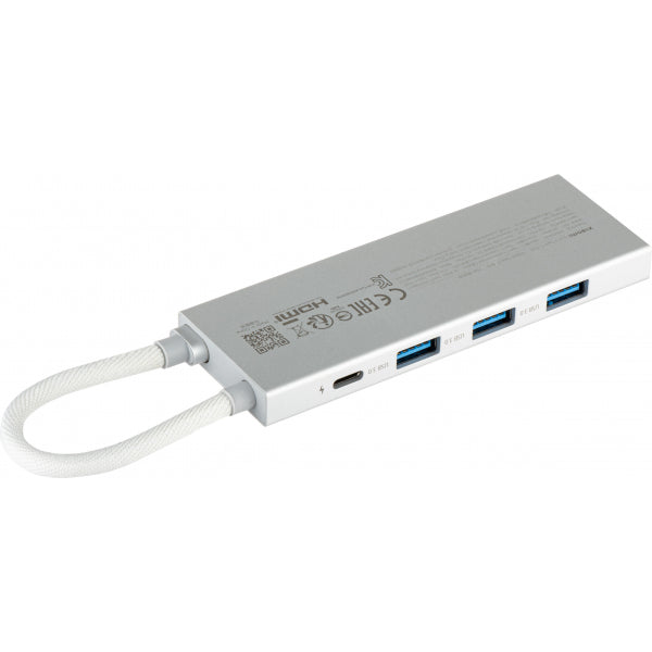 Xiaomi USB-C Hub 3 X USB-A 3.0 - 1 x USB-C - 1 x HDMI, White BHR8804GL