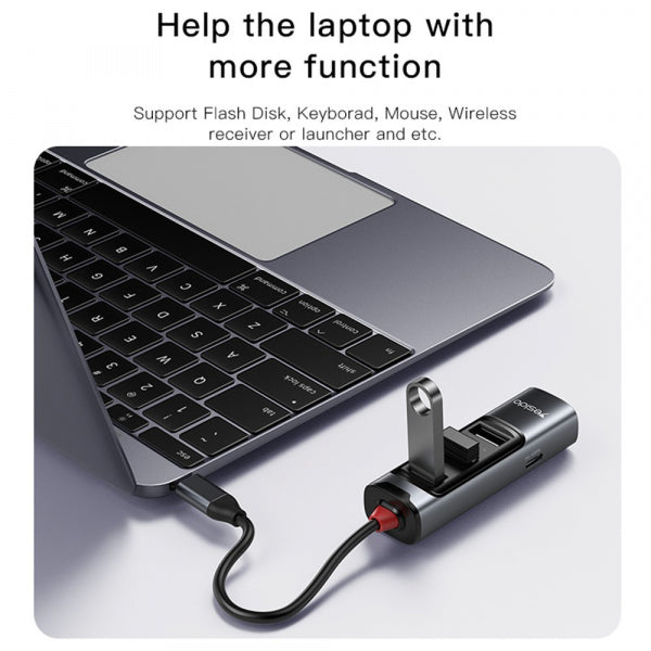 Yesido USB-C Hub HB22, 5in1, Grey