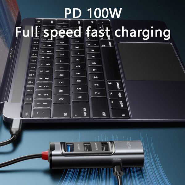 Yesido USB-C Hub HB23, 5in1, Grey
