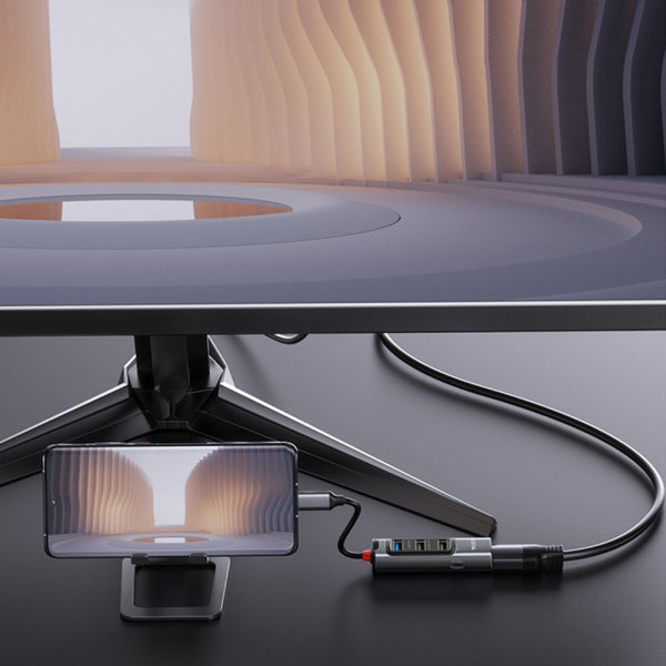 Yesido USB-C Hub HB23, 5in1, Grey