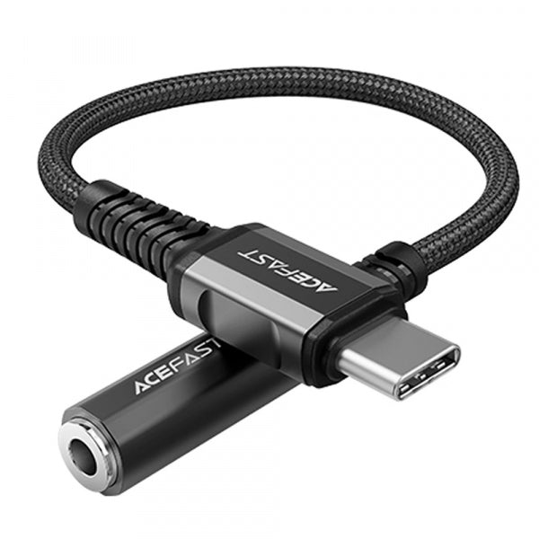 Acefast USB-C to 3.5mm Audio Adapter C1-07, Black