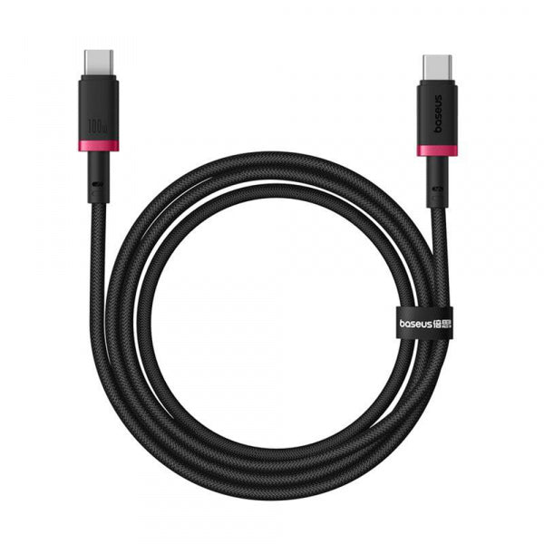 Baseus USB-C to USB-C Cable Dura Series, 100W, 5A, 2m, Red P10377803U01-03