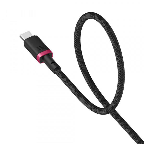 Baseus USB-C to USB-C Cable Dura Series, 100W, 5A, 2m, Red P10377803U01-03
