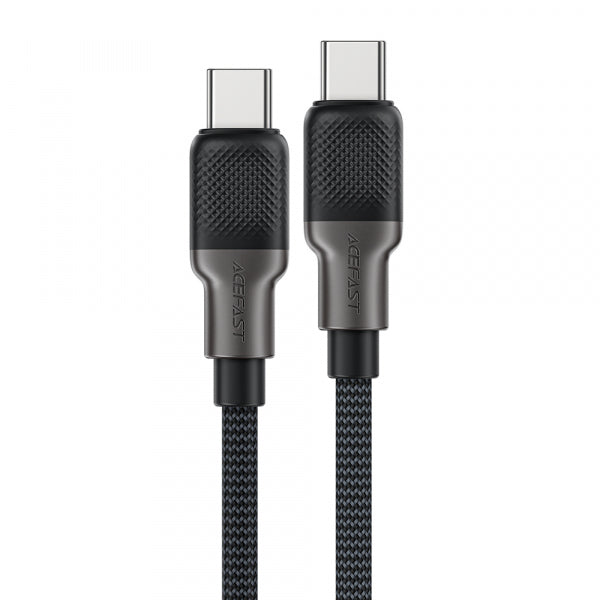 Acefast USB-C to USB-C Cable C10-03, 60W, 3A, 1.2m, Black