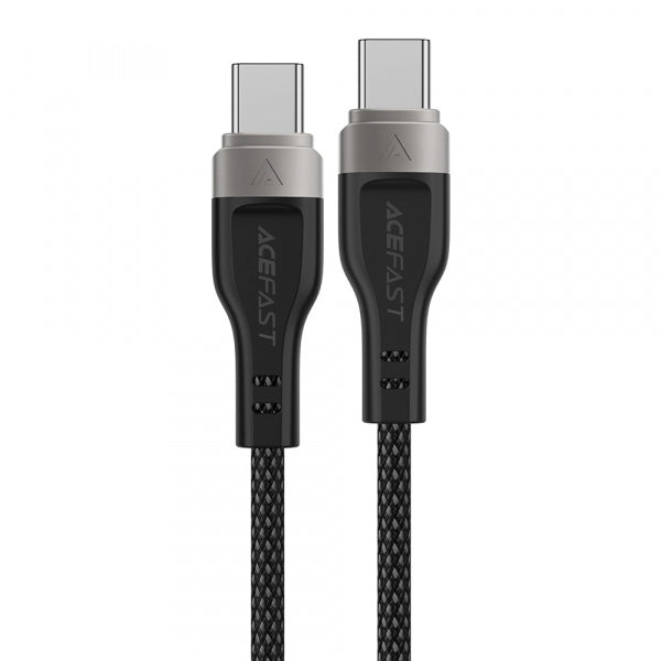 Acefast USB-C to USB-C Cable C11-03, 60W, 3A, 1.2m, Black