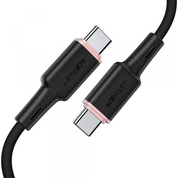 Acefast USB-C to USB-C Cable C2-03, 60W, 3A, 1.2m, Black