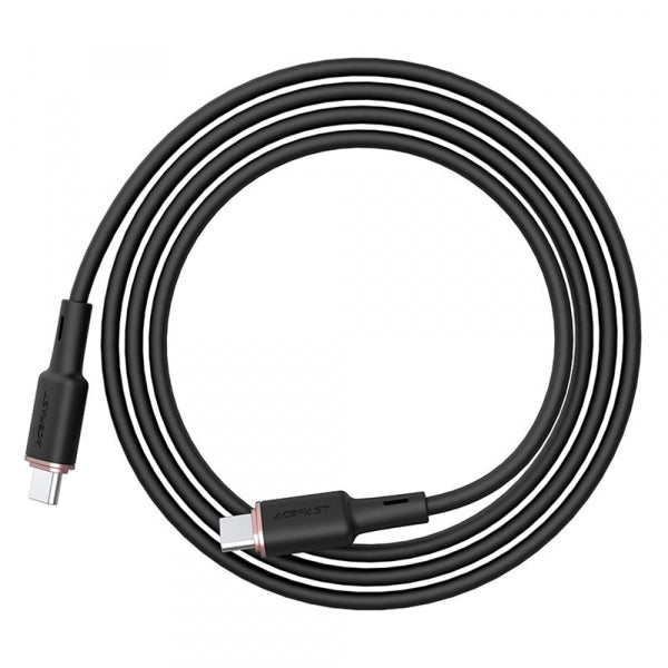 Acefast USB-C to USB-C Cable C2-03, 60W, 3A, 1.2m, Black