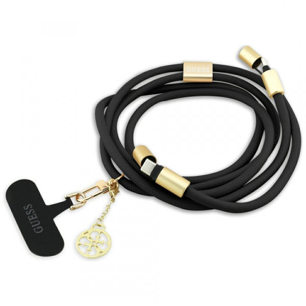 Guess USB-C to USB-C Cable CBDY 4G Charm, 100W, 5A, 1.5m, Black