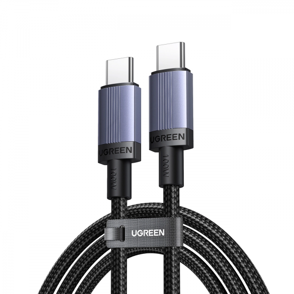 Ugreen USB-C to USB-C Cable 100W, 5A, 3m, Black