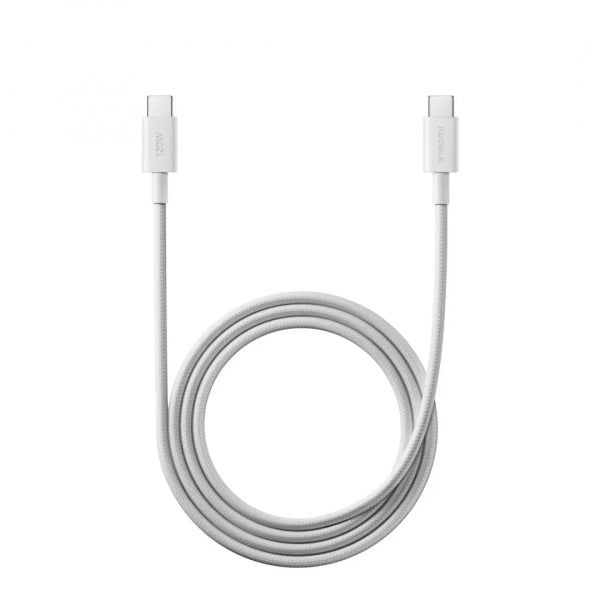Xiaomi USB-C to USB-C Cable 120W, 6A, 1m, White BHR087KGL