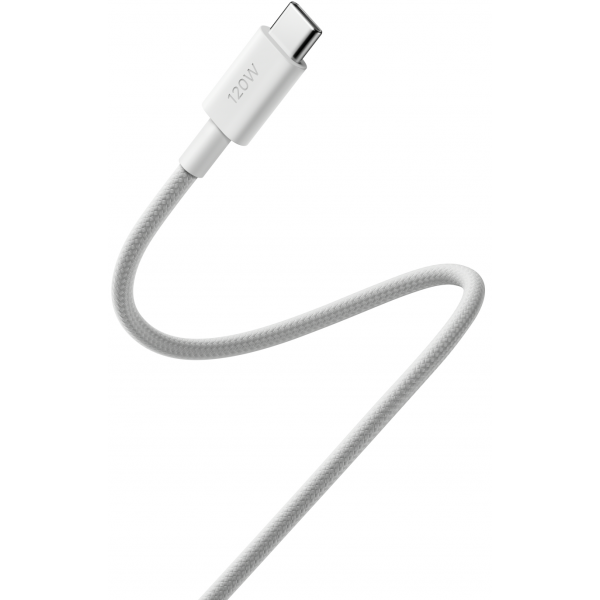 Xiaomi USB-C to USB-C Cable 120W, 6A, 2m, White BHR087AGL