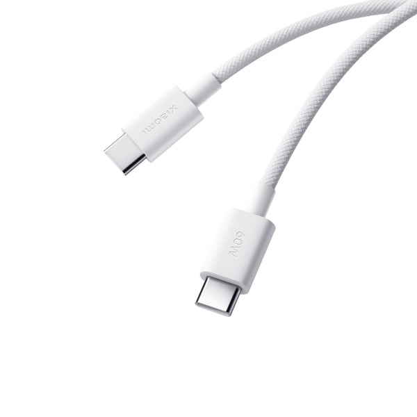 Xiaomi USB-C to USB-C Cable 60W, 3A, 1m, White BHR0878GL