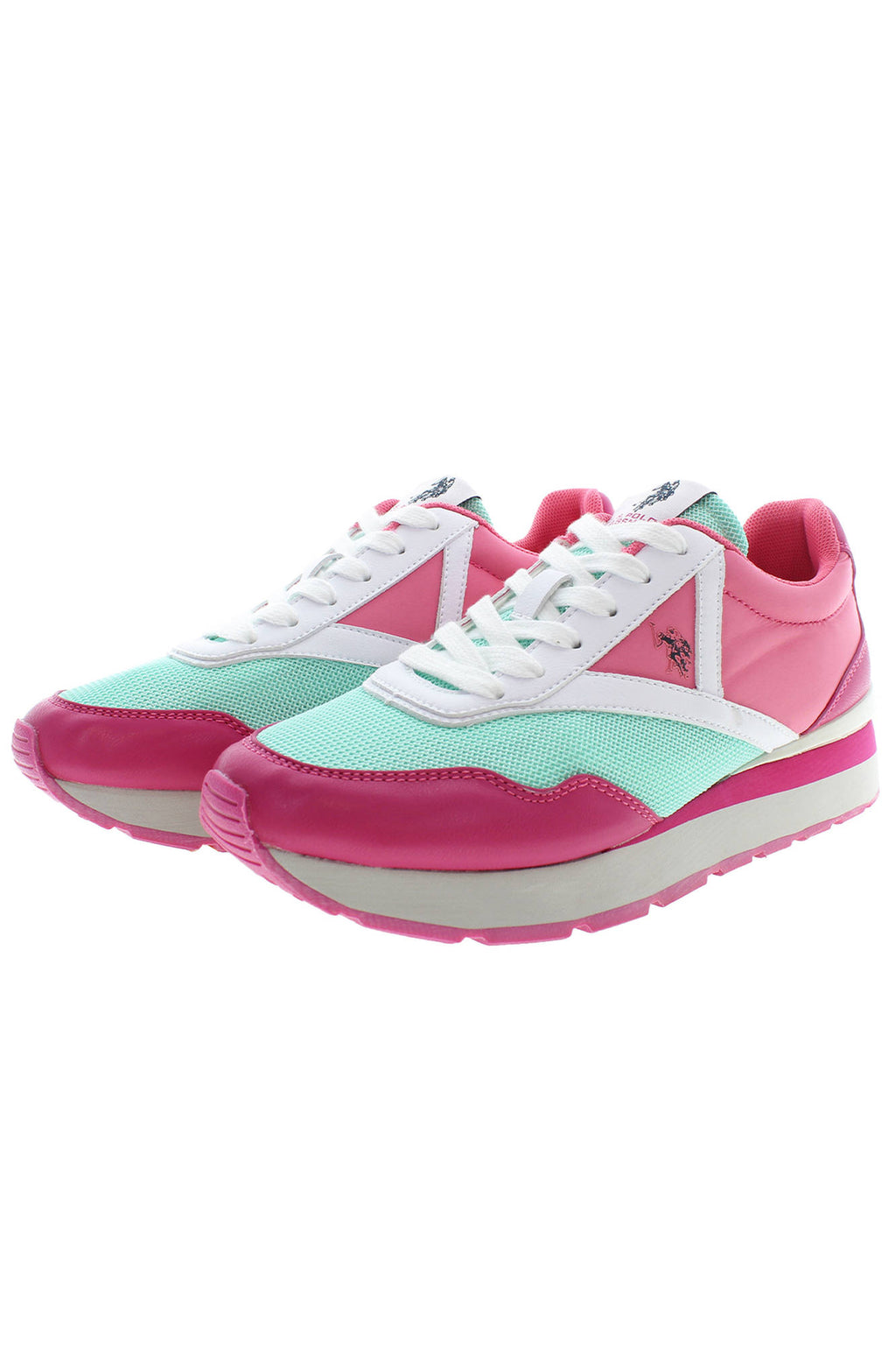 US POLO MEILLEUR PRIX CHAUSSURES DE SPORT POUR FEMMES ROSE