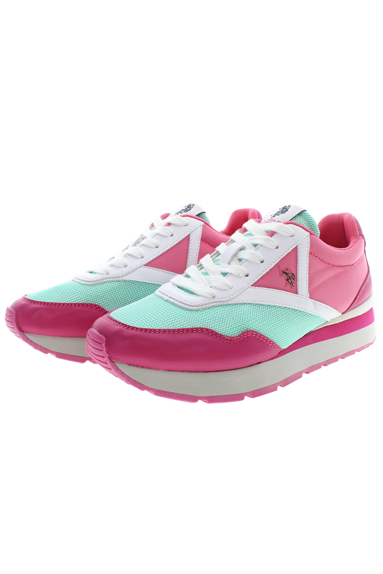 US POLO MEILLEUR PRIX CHAUSSURES DE SPORT POUR FEMMES ROSE