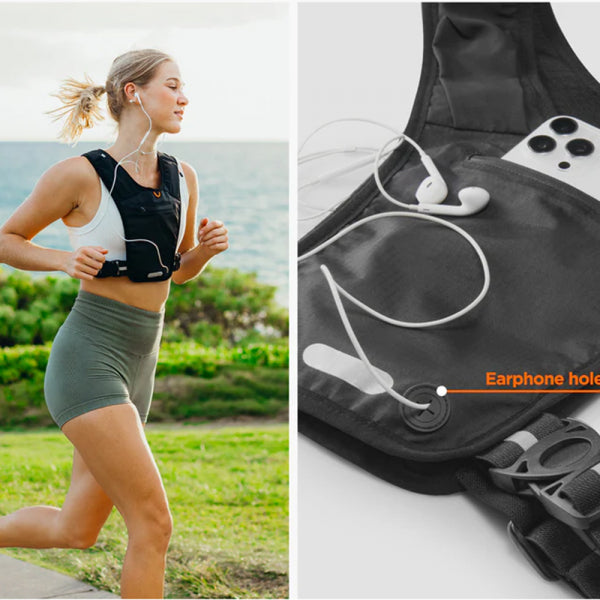 Spigen Running Vest Dynamic Shield A720, Size L - XL, Black AMP11390