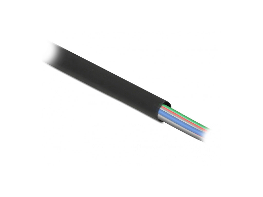 Delock Schrumpfschlauch 2 m x 12 mm schwarz