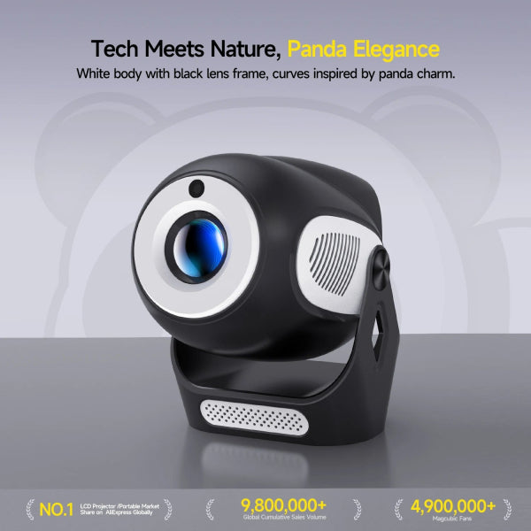 Magcubic Projector HY300X-2, 720P, 200ANSI, Black