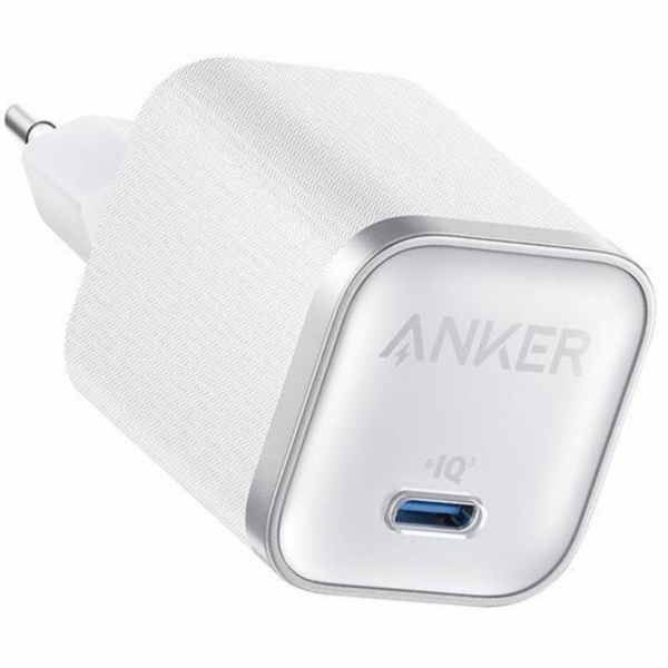 Anker Wall Charger Nano, 45W, 3A, 1 x USB-C, White A2692L21