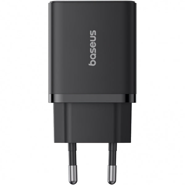 Baseus Wall Charger Cube, 30W, 2.4A, 1 x USB-A - 1 x USB-C, Black P10111404113-00