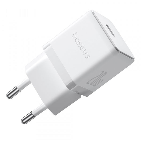 Baseus Wall Charger Palm, 20W, 3A, 1 x USB-C, White P10111602213-00