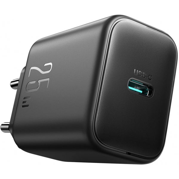 Joyroom Wall Charger JR-TCF23, 25W, 3A, 1 x USB-C, Black