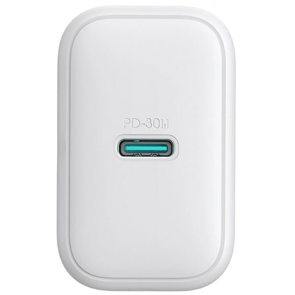 Joyroom Wall Charger JR-TCF24, 30W, 3A, 1 x USB-C, White