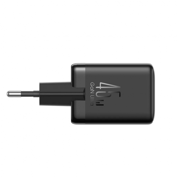 Joyroom Wall Charger JR-TCG17, 45W, 3A, 2 x USB-C, Black