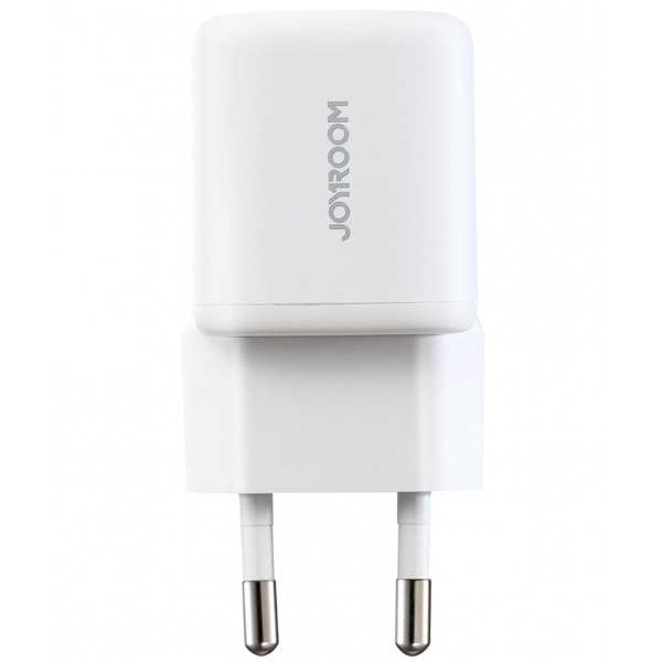 Joyroom Wall Charger JR-TG7, 33W, 3A, 1 x USB-A - 1 x USB-C, with USB-C Cable, White