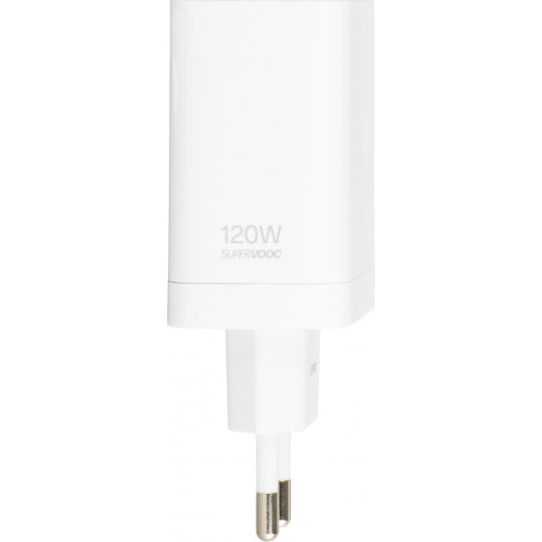 OnePlus Wall Charger 120W, 1 x USB-A, White 5461100656