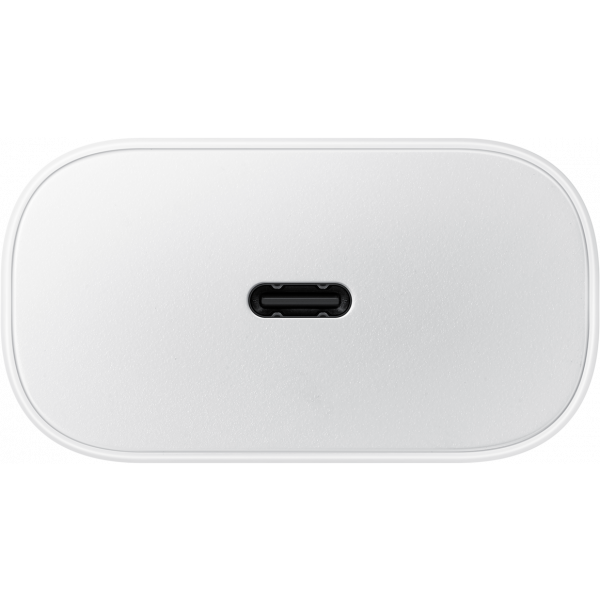 Samsung Wall Charger EP-TA800W + DA705BWE, 25W, 3A, 1 x USB-C, with USB-C Cable, White GP-PTU021SOAWQ