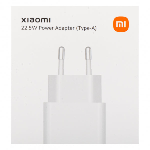 Xiaomi Wall Charger 22.5W, 3A, 1 x USB-A, White BHR7757EU