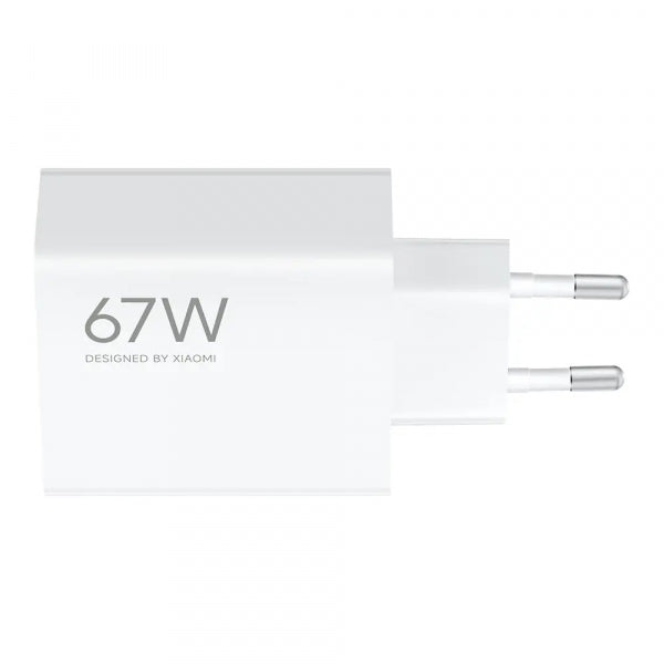 Xiaomi Wall Charger 67W, 6.2A, 1 x USB-A, White BHR07SKEU