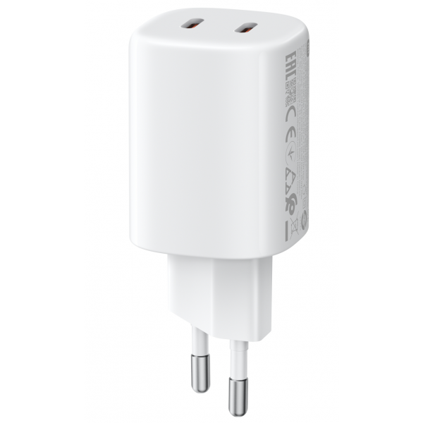 Xiaomi Wall Charger Nano Turbo, 45W, 3A, 2 x USB-C, White BHR087OEU
